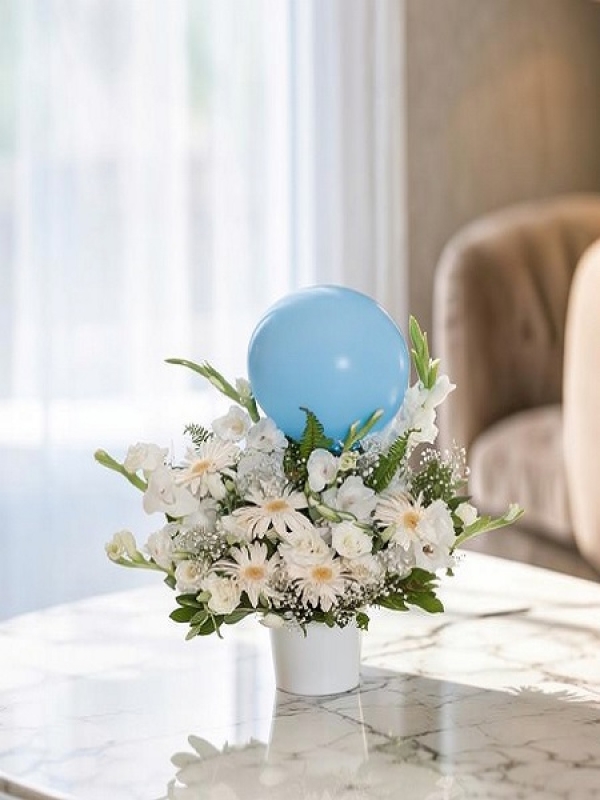 Erkek Bebek Aranjmanı